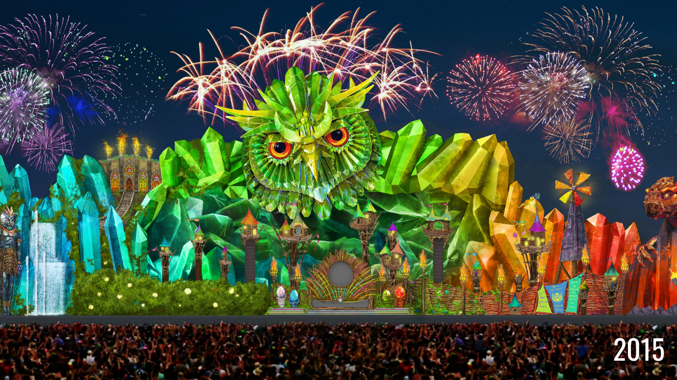 EDC Stage Design 2015 sketch